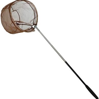 RESTCLOUD Bait Net and Fishing Landing Net with Telescoping Pole Handle Extends to 59 inches